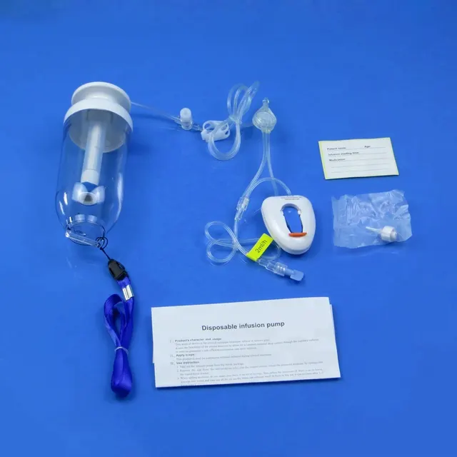 Soft Disposable Sterile Elastomeric Infusion Pump CBI+PCA with FDA,CE,ISO