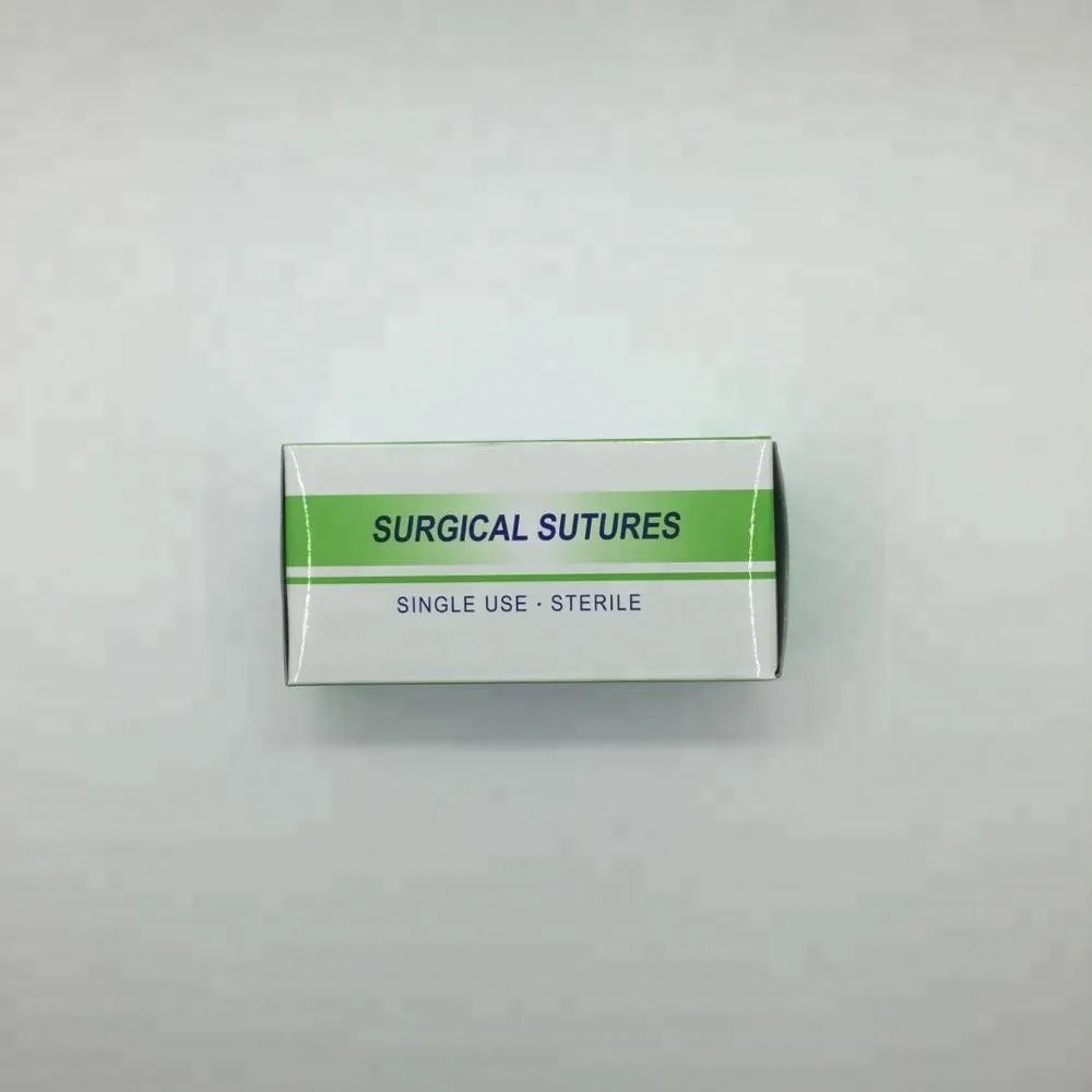 Disposable non-absorbable sterile Nylon monofilament surgical suture/sutures 3