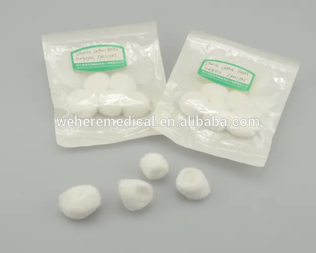 Medical Sterile Absorbent Cotton Wool Ball