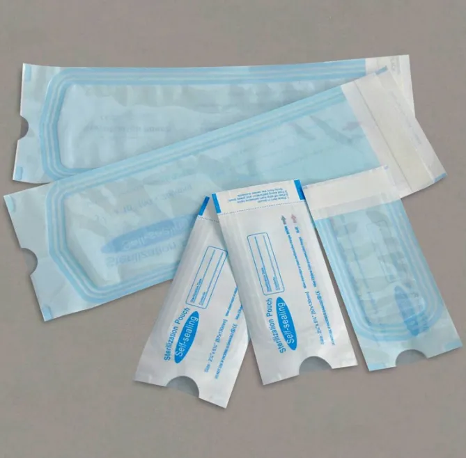 Medical Disposable Self Seal Flat Sterilization Pouch with FDA,CE,ISO 5