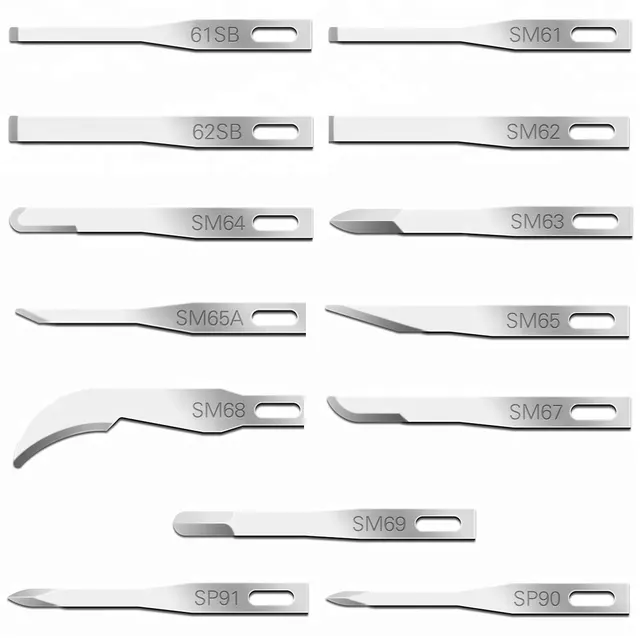 Disposable Sterile Stainless Steel Surgical Blade With CE,ISO