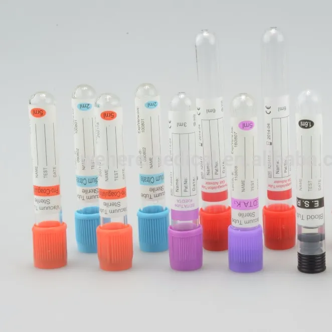 Disposal Vacuum Blood Collection Tube