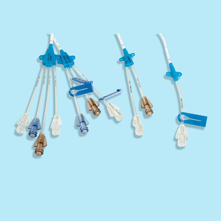 Disposable Central Venous Catheter Kit Single /Double /Triple/Quad-Lumen 4