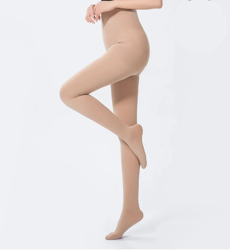 20-30mmHg medical nurse Pregnant varicose veins compression stocking socks pantyhose for man and woman 4