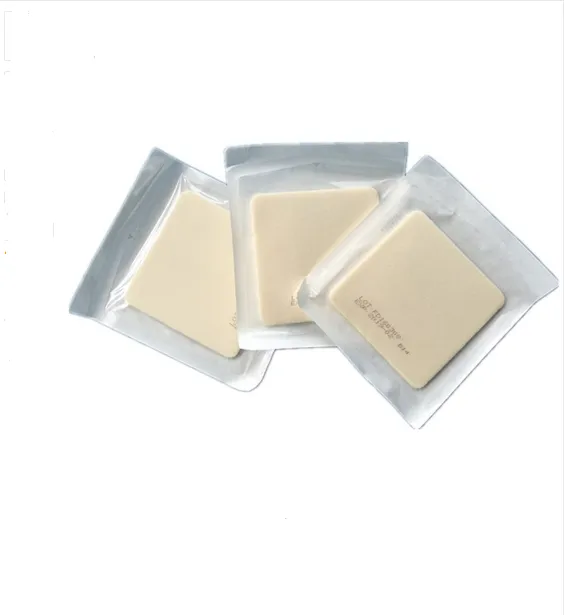 Non-Adhesive Soft Highly Absorbent Polyurethane Foam Wound Dressing 6