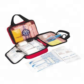 Customized transparent portable travel home car first aid kit for emergency use