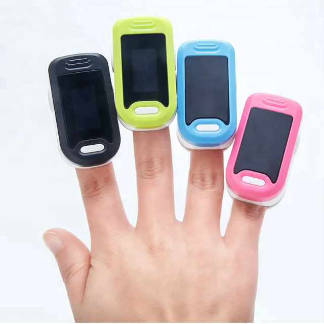 OLED Screen Medical Diagnostic fingertip Finger Pulse Oximeter