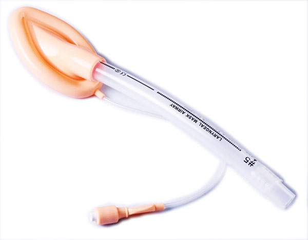Disposable Medical Silicone/PVC Laryngeal mask 3