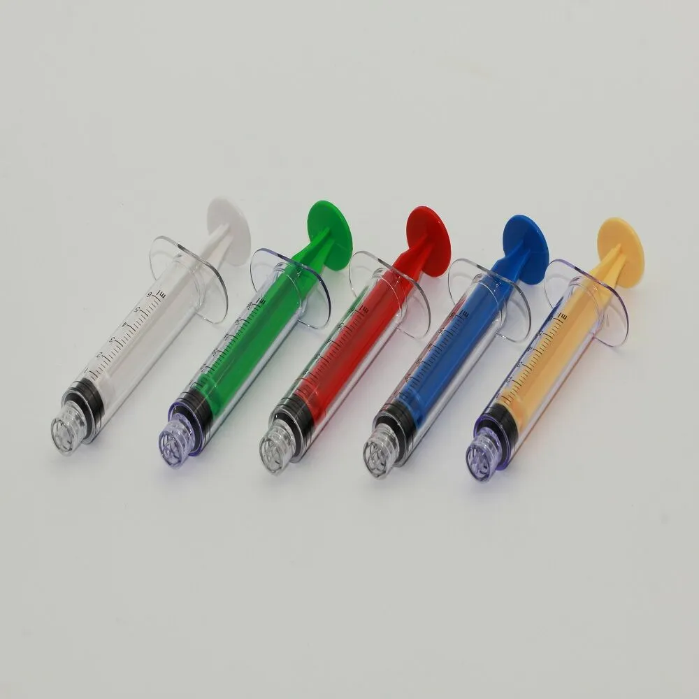 Polycarbonate Material Medical Syringe with Color