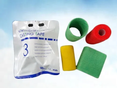 Medical orthopedic fiberglass casting tape with FDA,CE,ISO 3