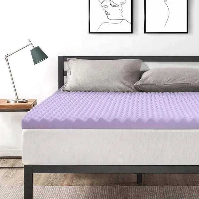 Hospital egg crate foam mattress