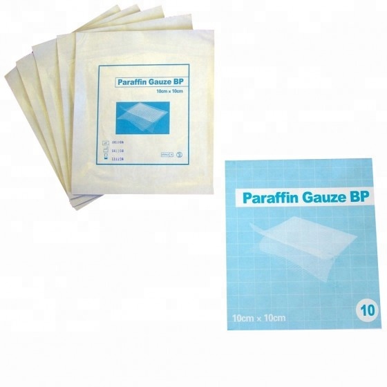 Surgical Sterile Paraffin Gauze Dressing with FDA,CE,ISO 2