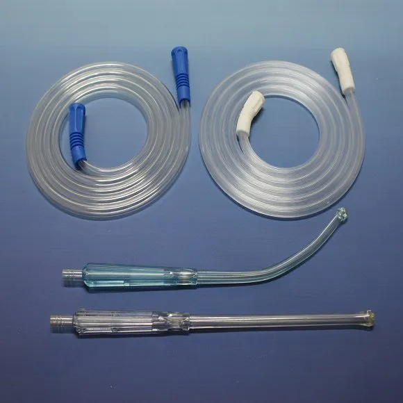 Medical Disposable Yankauer Suction Catheter Set 4