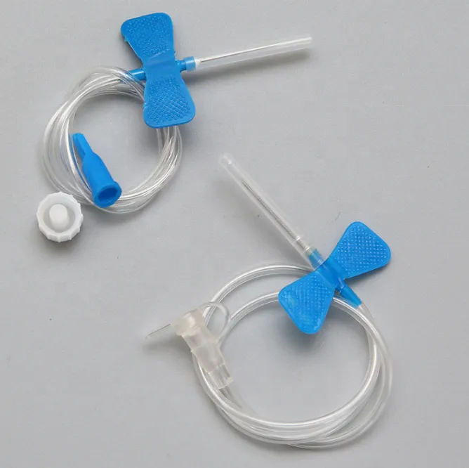 Different sizes scalp vein set butterfly needle with CE,ISO 5