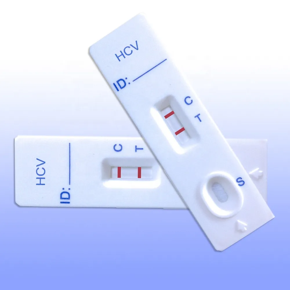 Hepatitis A,B,C HbsAg rapid virus test kits with cassette and strip