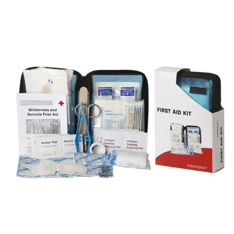 Transparent home camping first aid kit customized travel medical kit 3