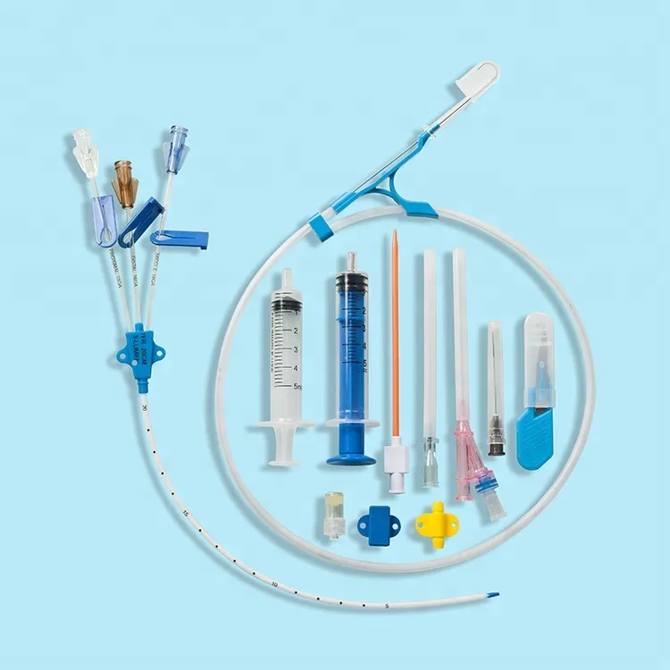 Disposable  Triple-Lumen  Central Venous Catheter Kits