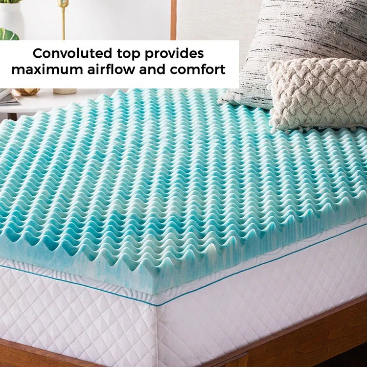 Foam rehabilitation egg crate mattress topper for hospital anti-bedsore mattress 3