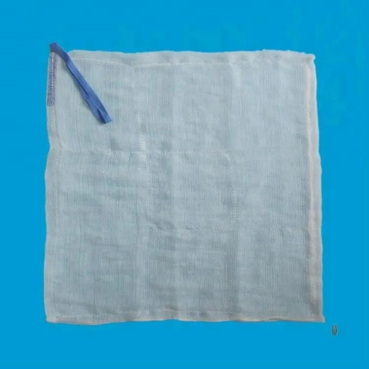 Sterile/Not Sterile X-Ray Detectable Surgical Gauze Lap Sponges with all sizes and types 2