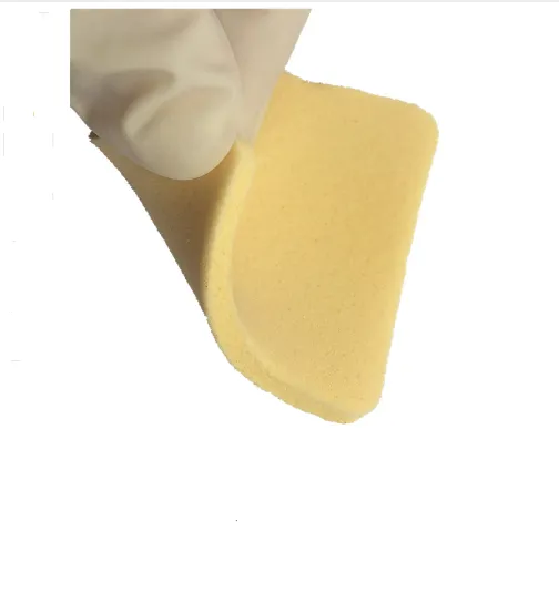 Medical Non-Adhesive PU film Foam Dressing Burn Wound Care