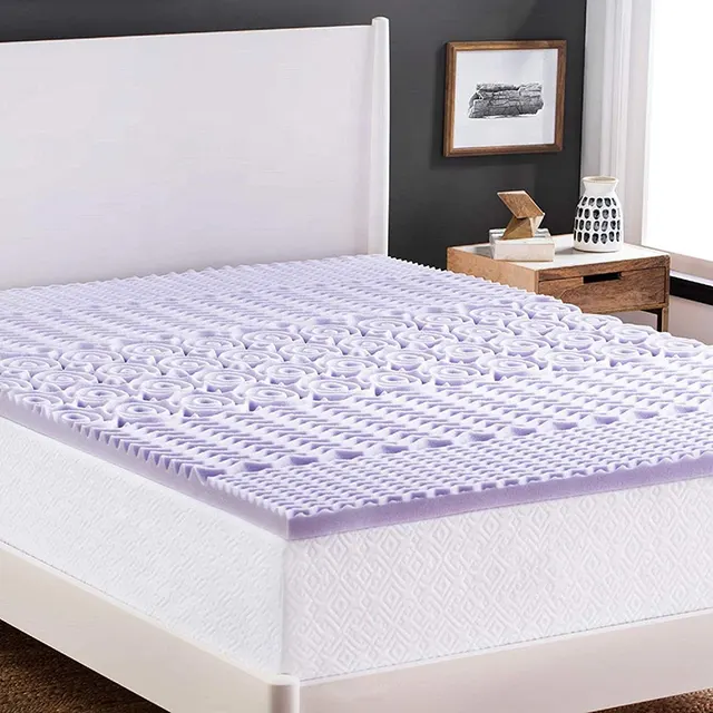 Hospital foam mattress topper home use anti-bedsore ripple mattress