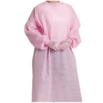 Disposable medical SMS isolation gown