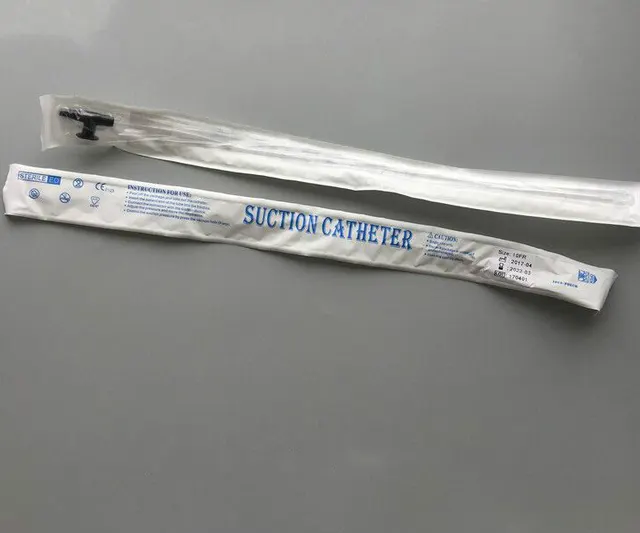 Disposable Medical Grade PVC Suction Catheter Fr5 -Fr22