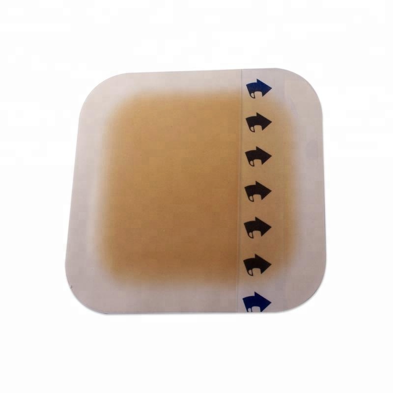 Hydrocolloid Wound Dressing With Border with FDA,CE,ISO 3