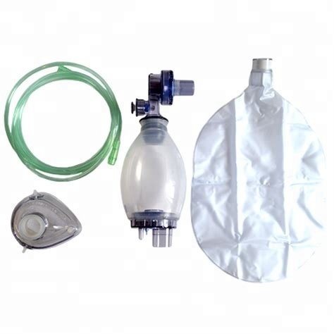 First Aid Medical Disposable Simple PVC/Silicone/SEBS Manual Resuscitator Emergency with FDA,CE,ISO 3