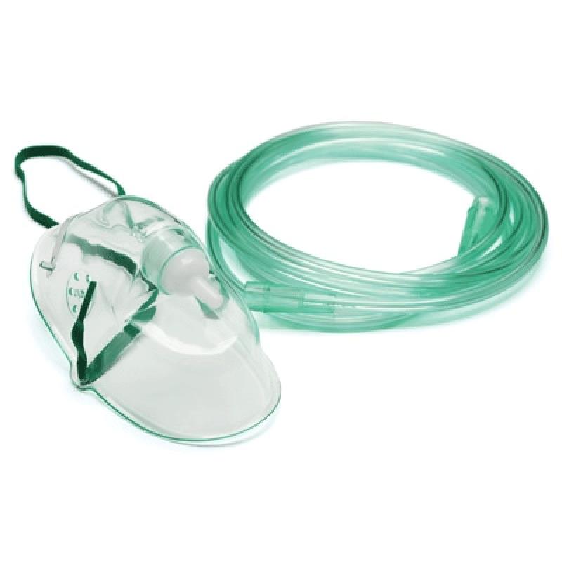 PVC Medical Oxygen Face Mask With All Sizes FDA,CE,ISO 6