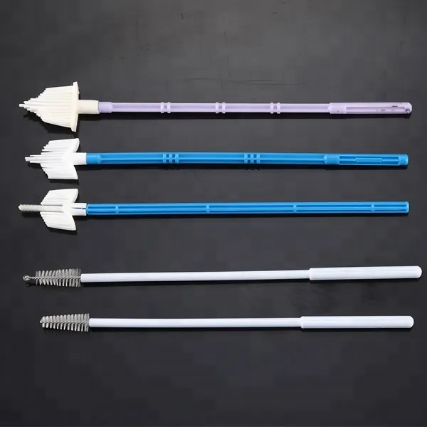 Medical disposable vaginal cervical cytology brush with CE,ISO