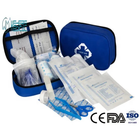 Travel portable first aid kits/sets/bags
