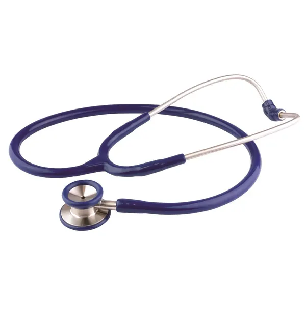 OEM stainless steel cardiology head stethoscope for hospital use for child and adult
