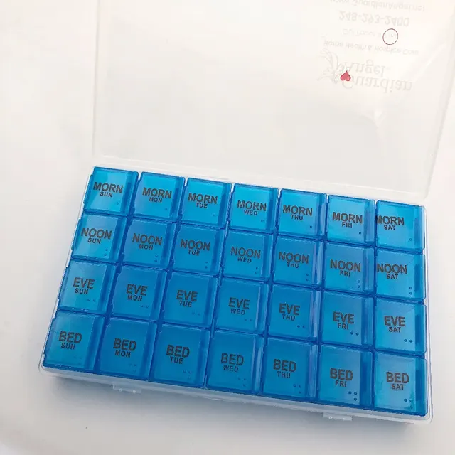 Colorful plastic Pill case/box