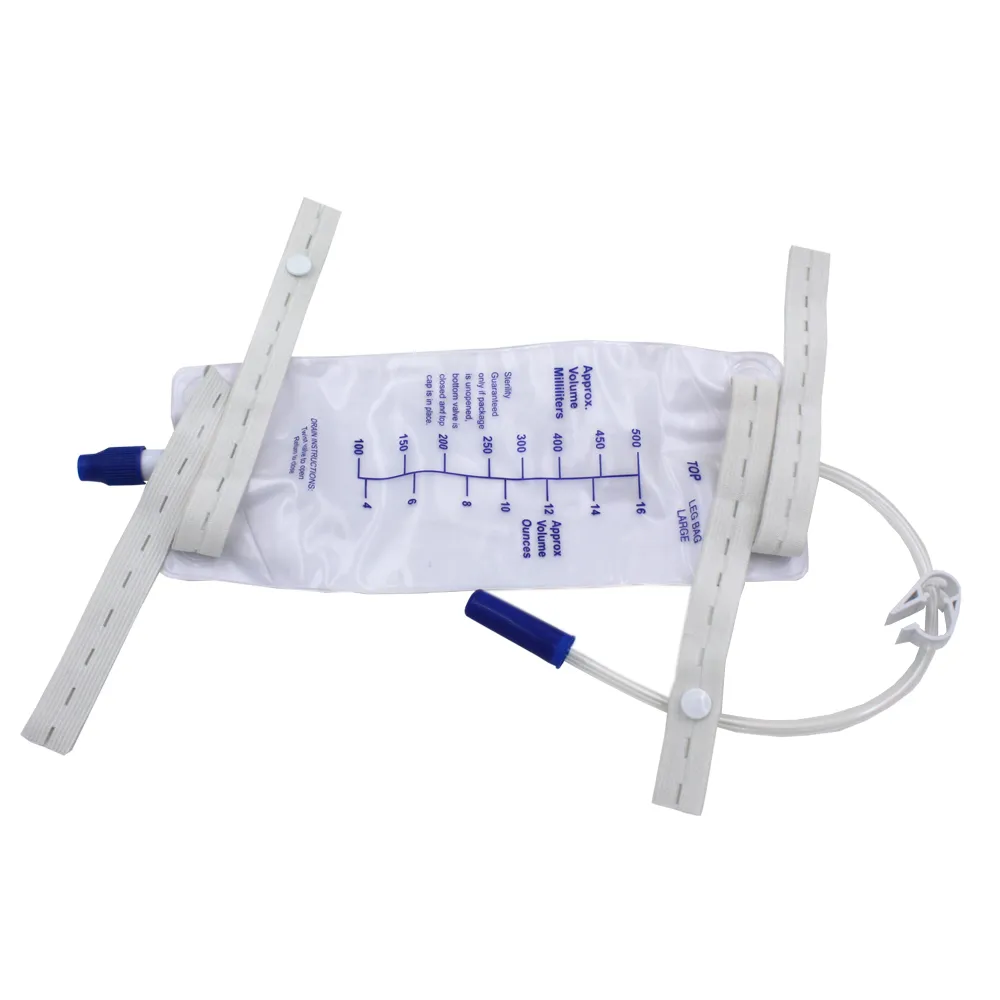 High Quality Medical Urine Leg Bag with FDA,CE,ISO