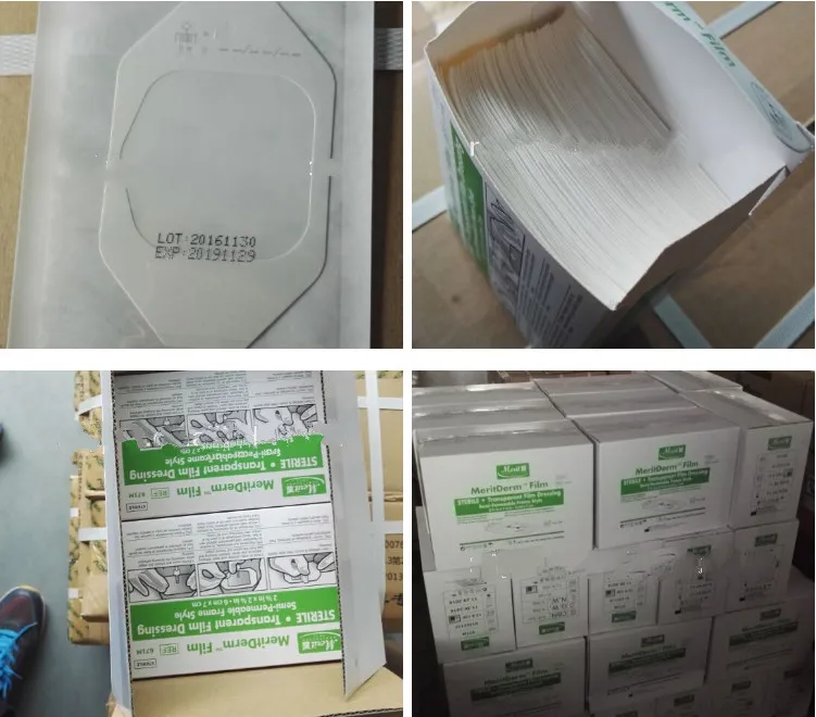 Waterproof Transparent Surgical Medical Wound Dressing 6