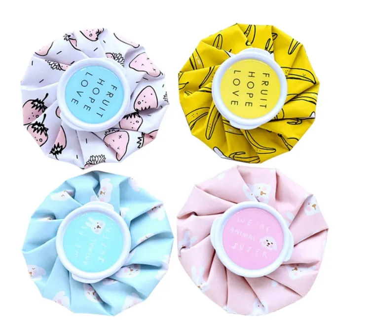 Petit sachet coloré en tissu médical pour glace, pour blessures et maux de tête