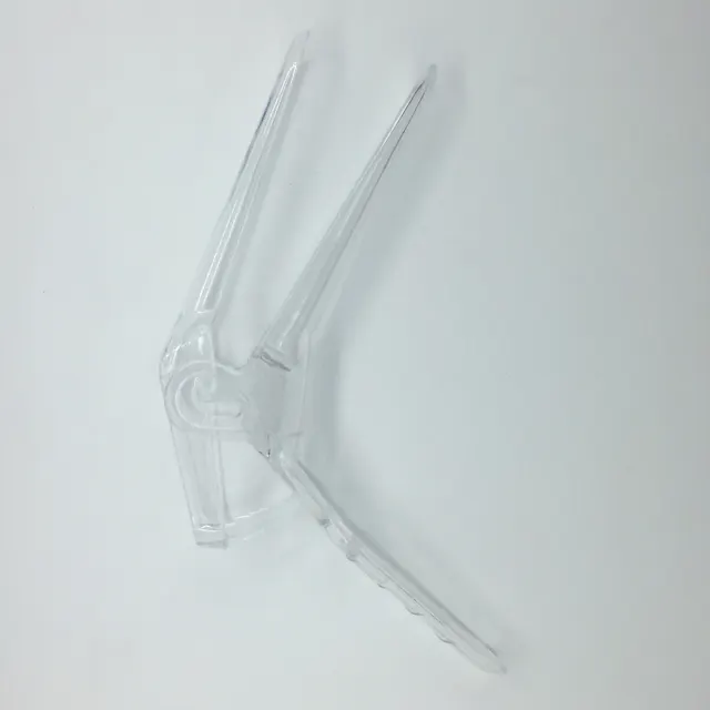 Disposable medical American type push type latin America vaginal speculum