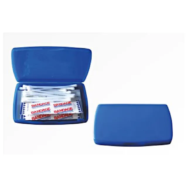 Mini sticker first aid kits/sets/bags