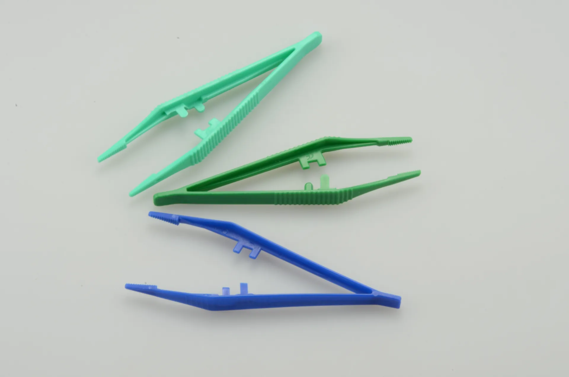 Disposable medical surgical plastic tweezers/forceps 6