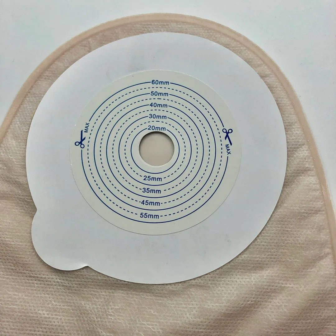 Two-piece colostomy bag with clip (piece artificial anus bag) 4