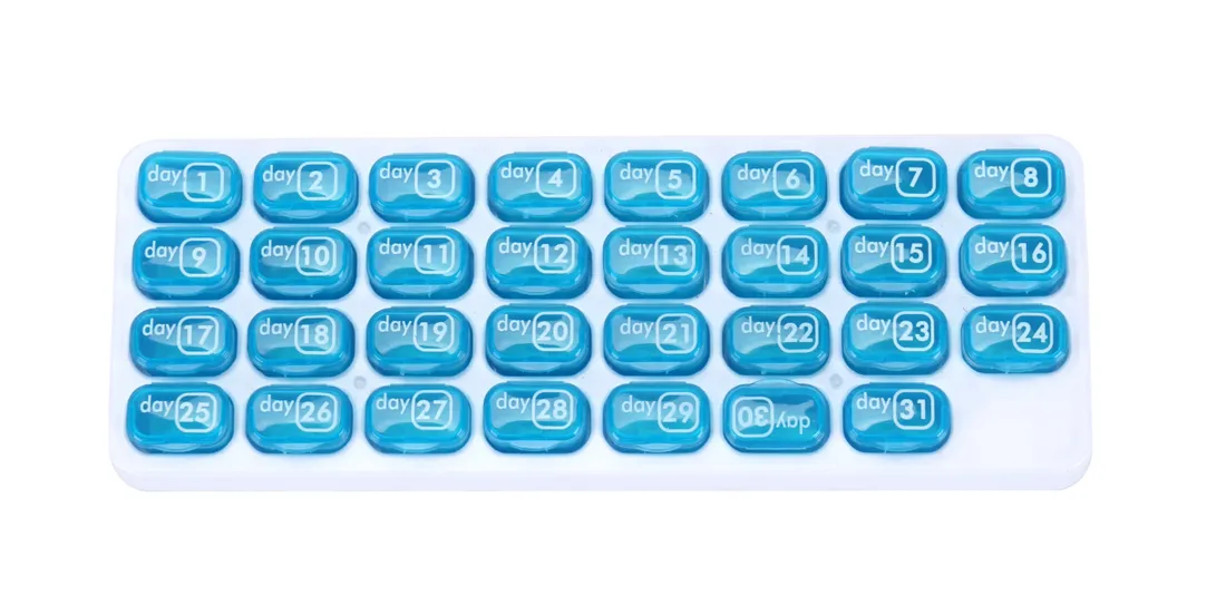 Fancy Cute 31 CASE PILL Boxes