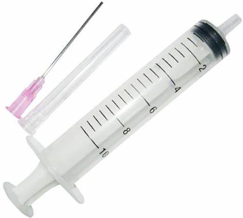 Disposable Plastic 3cc luer lock Syringe with Needle