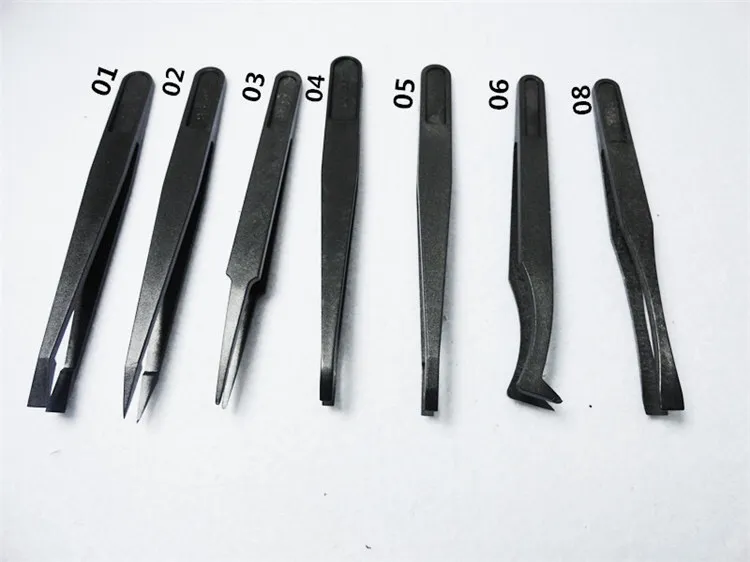 Antistatic Disposable Conductive Plastic Tweezers 4