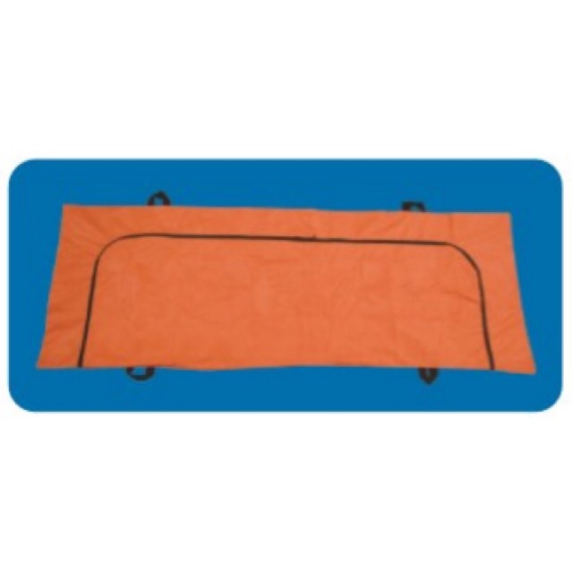Nylon coated disposable PVC cadaver funeral body bag