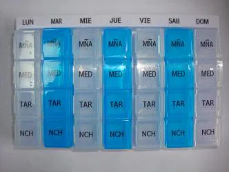 7 day 28 case pill box organizer