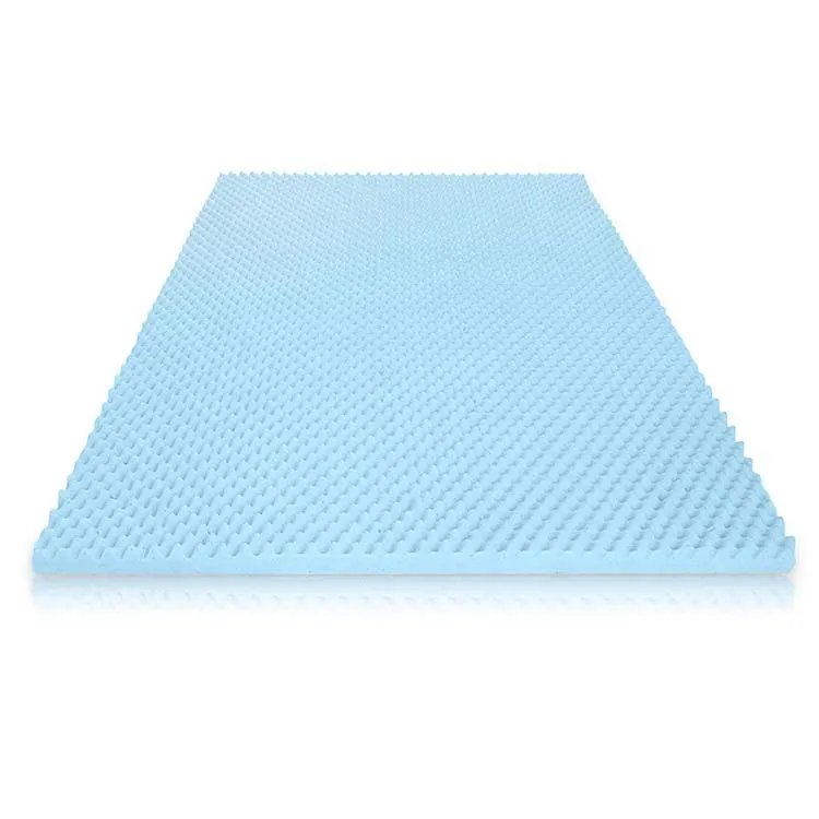 Hospital Rehabilitation Egg Crate Foam Mattress Topper - Full, Mattress Pad Provides Great Pressure Relief 5