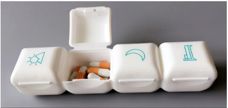 7 days pill organizer
