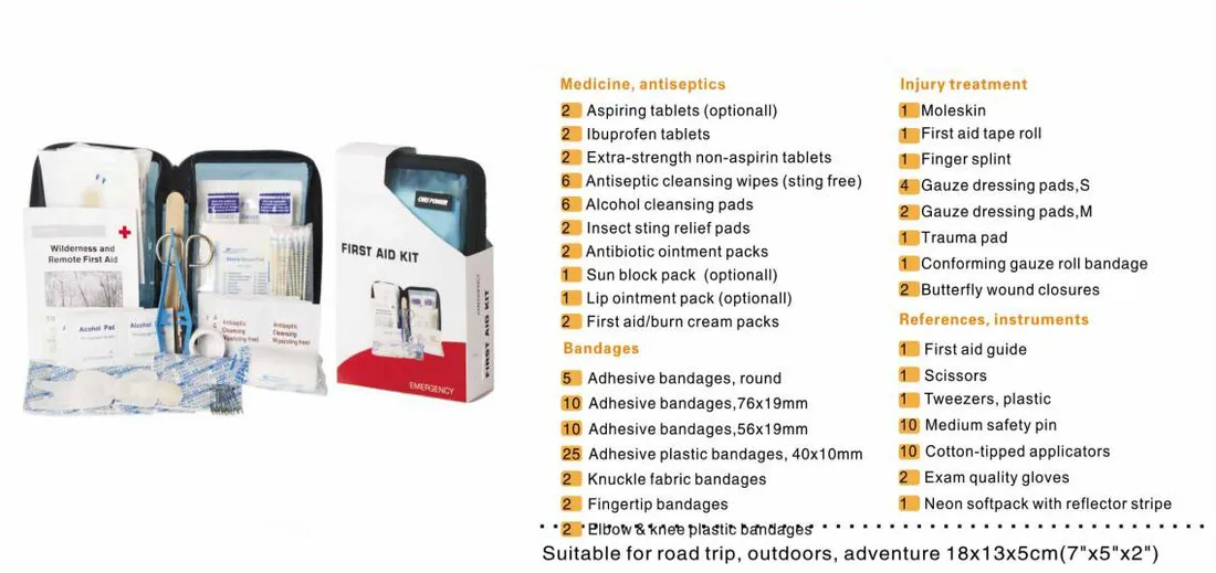 first aid kit