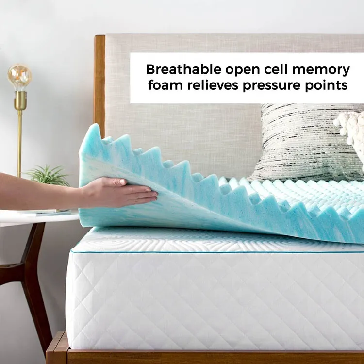 memory foam mattress topper
